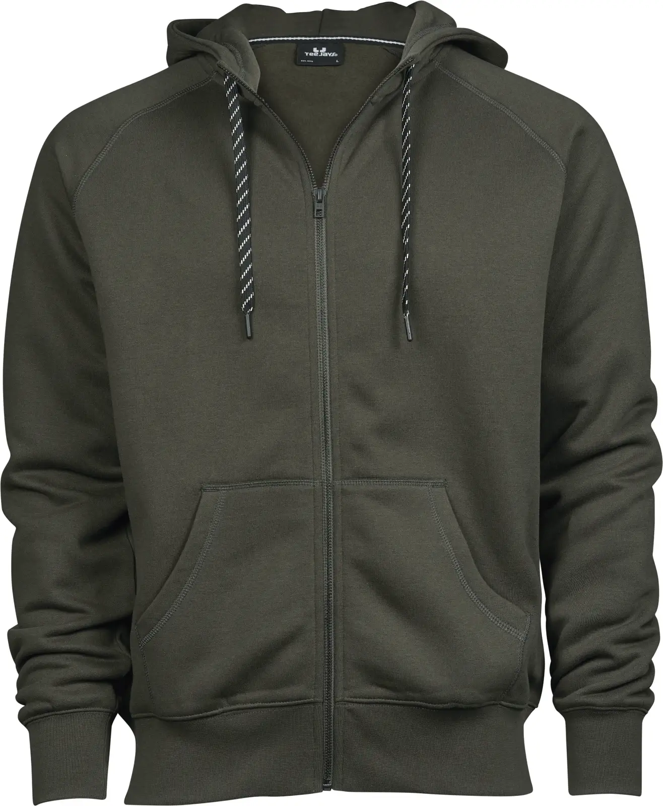 Tee Jays Men's Fashion Full Zip Hood