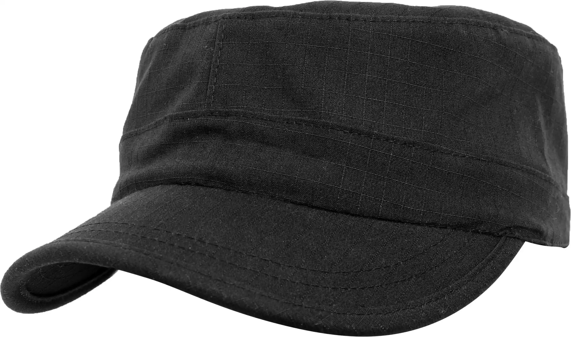 flexfit-7077rs-adjustable-top-gun-ripstop-cap-black-front-1 FLEXFIT Adjustable Top Gun Ripstop Cap