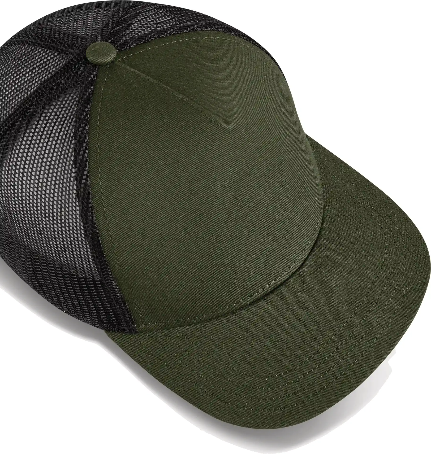 FHB-91185-birger-trucker-cap-uni-oliv-schwarz-front-2 FHB Trucker Cap BIRGER