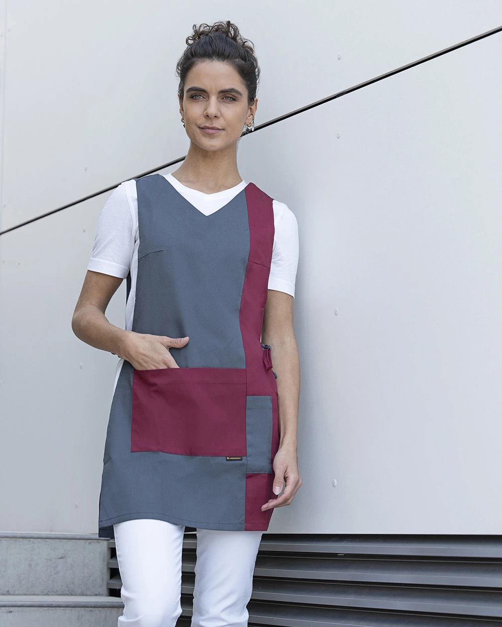 karlowsky-ks38-ueberwurfkasack-marilies-bordeaux-model-1 KARLOWSKY Überwurfkasack Marilies