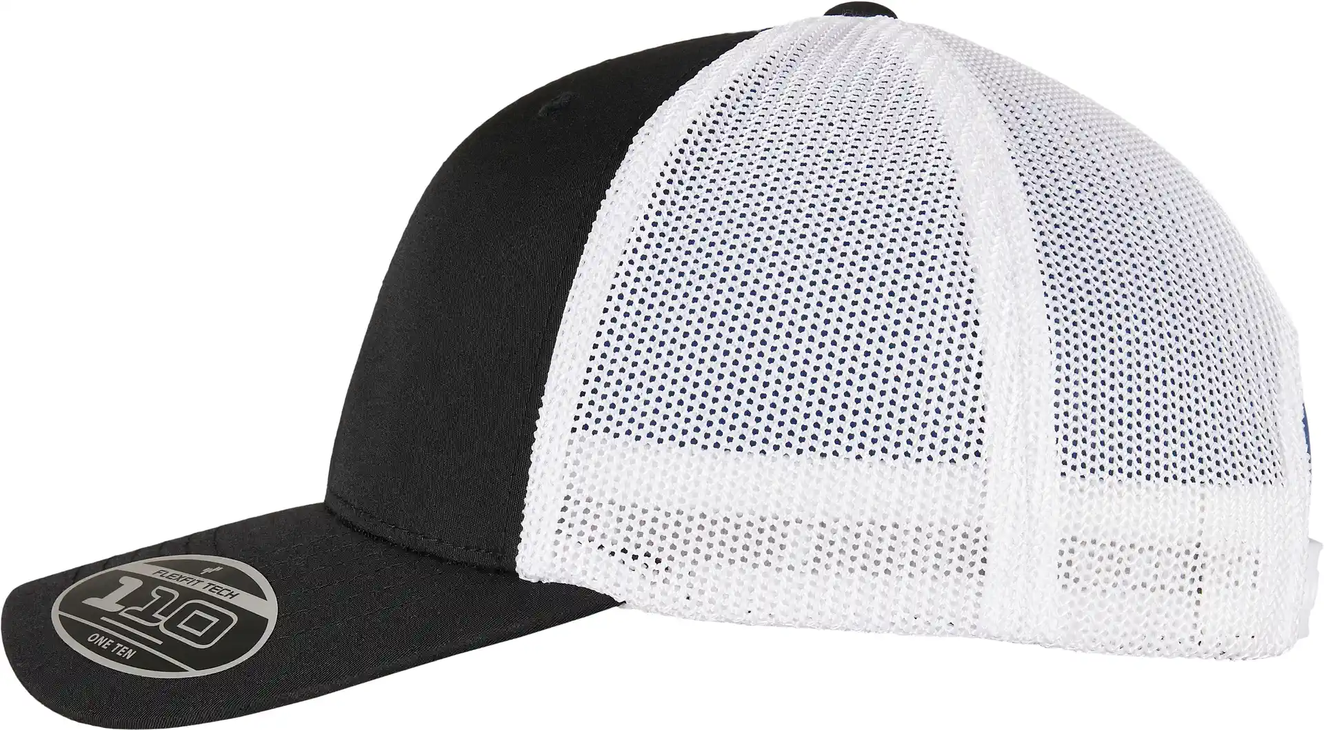 flexfit-110rt-recycled-cap-2-tone-black-white-left-7 FLEXFIT 110 Recycled Cap 2-Tone