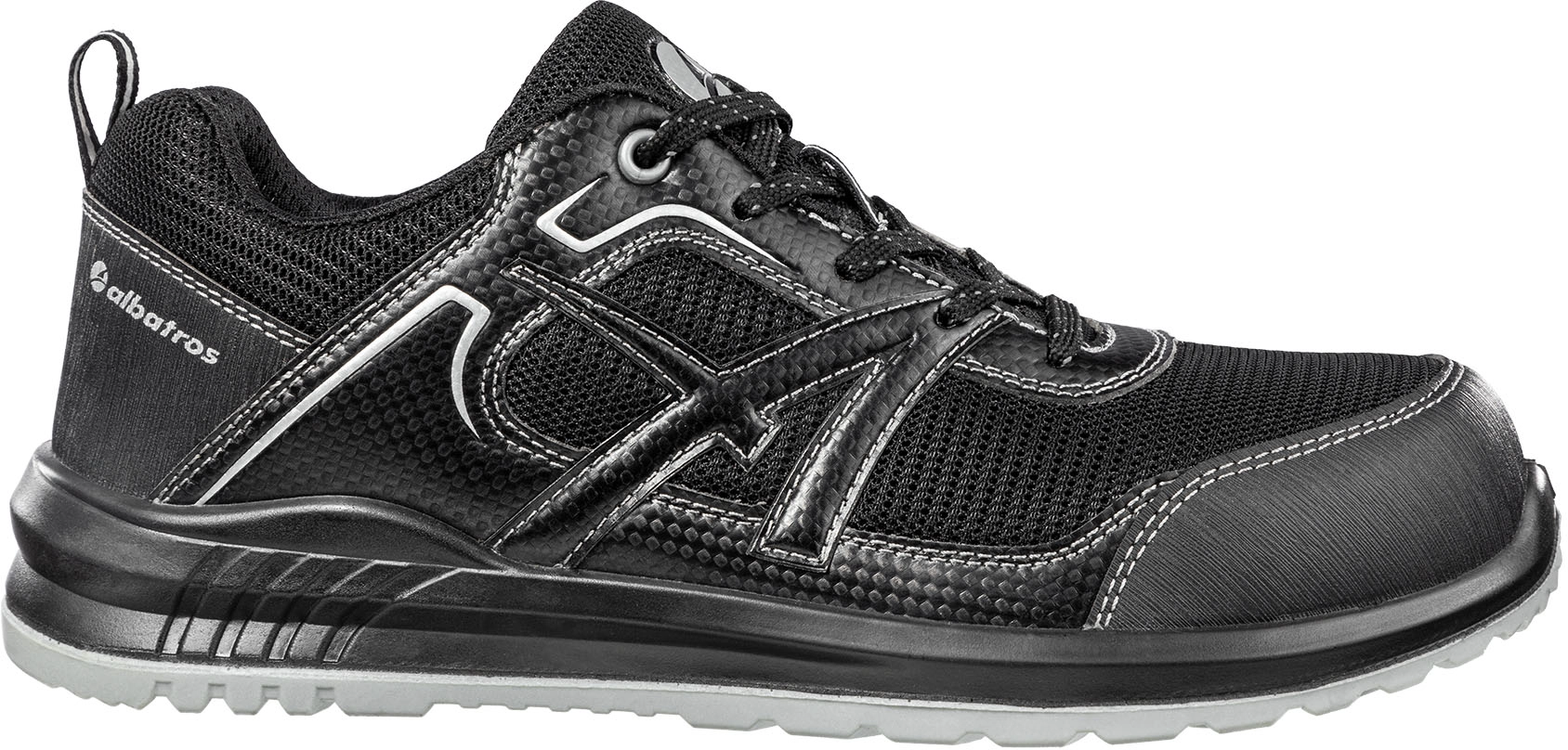 albatros Sicherheitsschuh RIDER BLACK LOW S1P