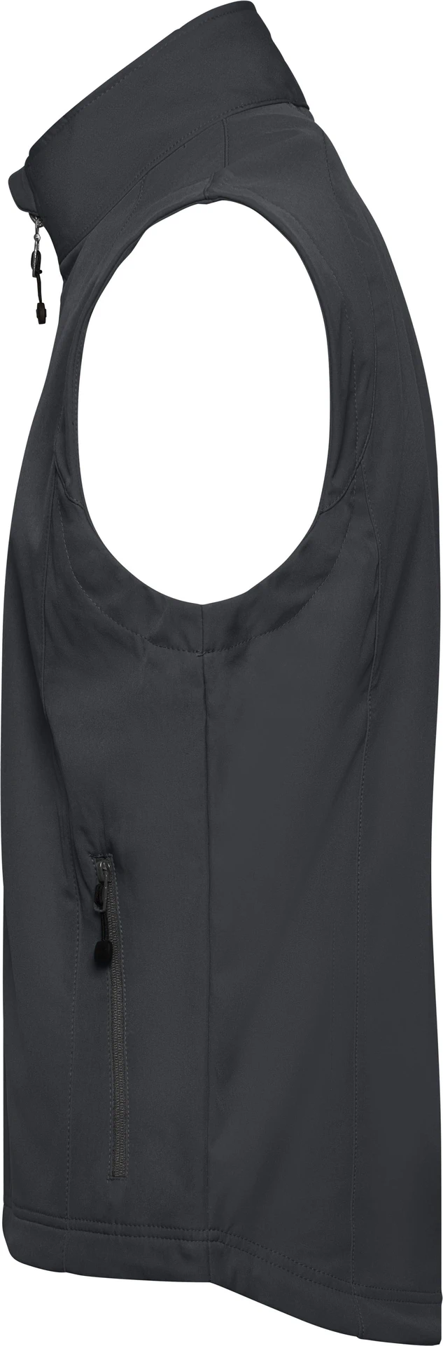 jn1022-mens-softshell-vest-black-left-4 James & Nicholson Men's Stretch Softshell Vest