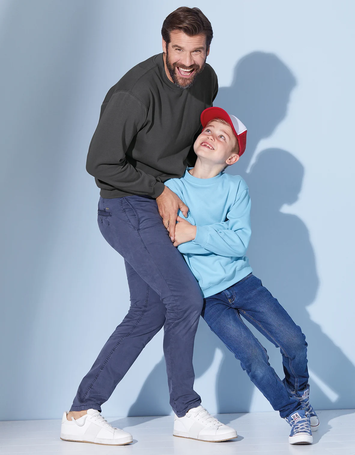 James & Nicholson Round Sweat Heavy