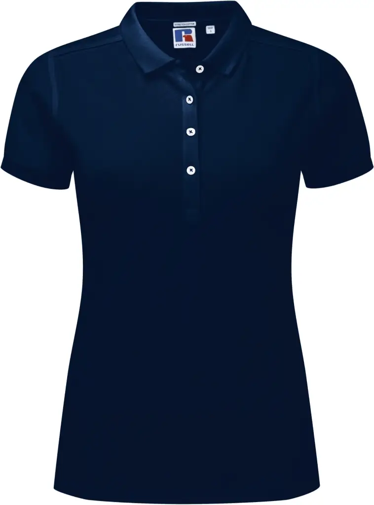 Russell Ladies Fitted Stretch Polo
