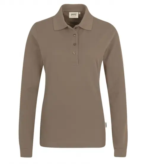 HAKRO Women-Longsleeve-Poloshirt 215 Mikralinar®