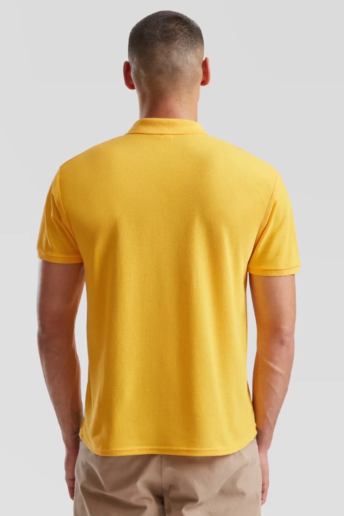fruit-of-the-loom-63-402-0-poloshirt-65-35-sunflower-model-2 F.O.L. 65/35 Piqué Polo