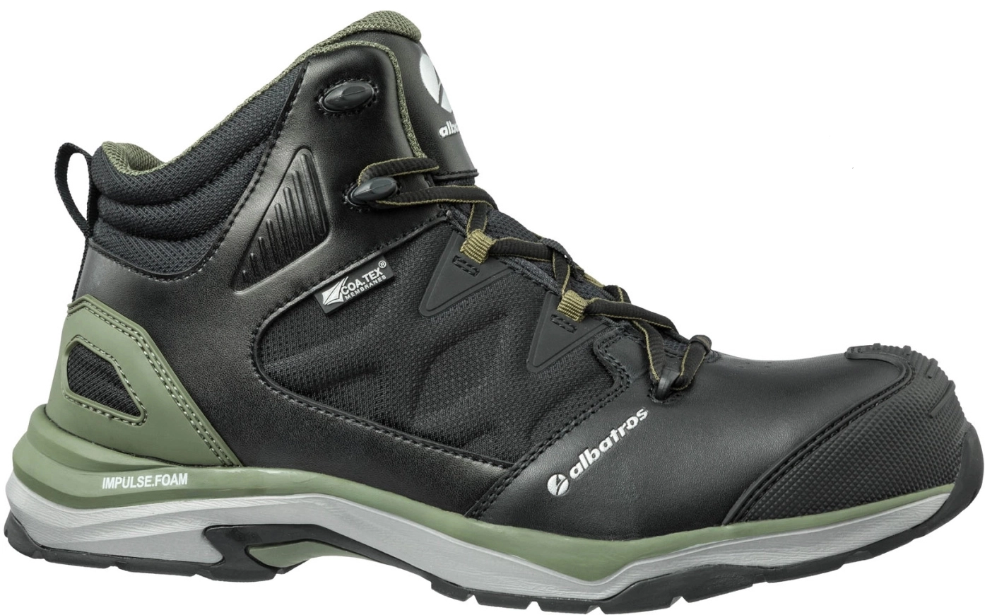 albatros Sicherheitsstiefel ULTRATRAIL OLIVE CTX MID S3