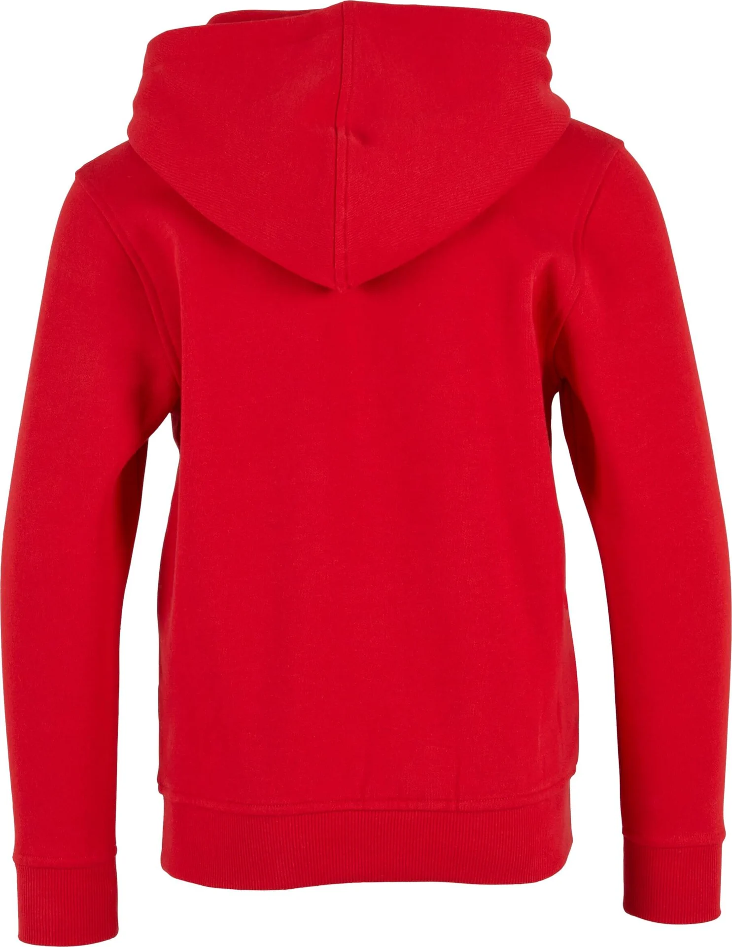BYB-BY185-kids-organic-basic-hoody-cityred-back-7 Build Your Brand Kids Organic Basic Hoody