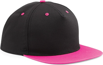 black/fuchsia