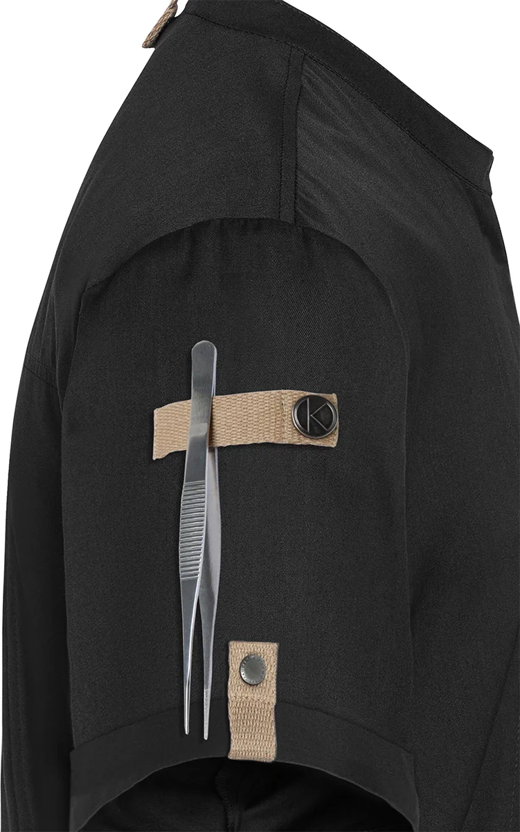 KARLOWSKY Kurzarm Kochjacke Green-Generation