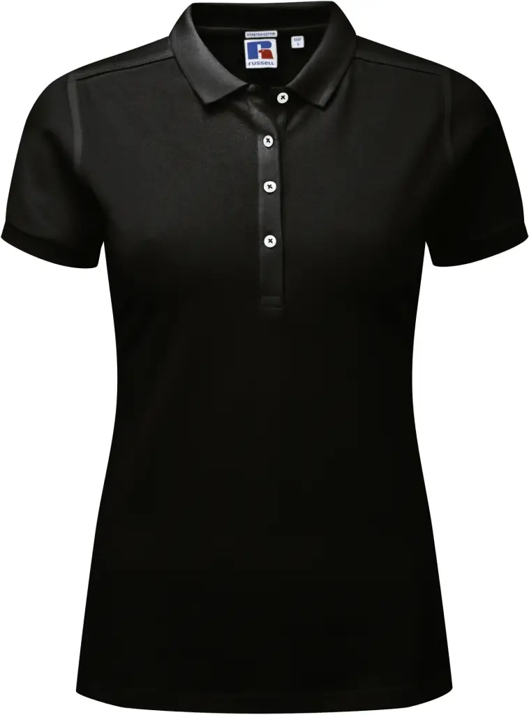 Russell Ladies Fitted Stretch Polo