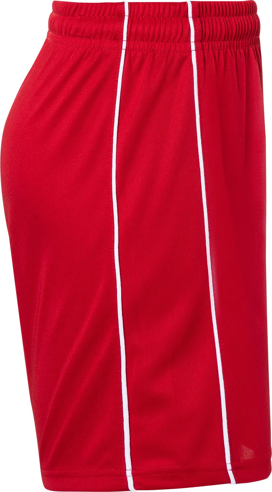 jn387k-basic-team-shorts-junior-red-white-right-6 James & Nicholson Kids Basic Team Shorts (387k)