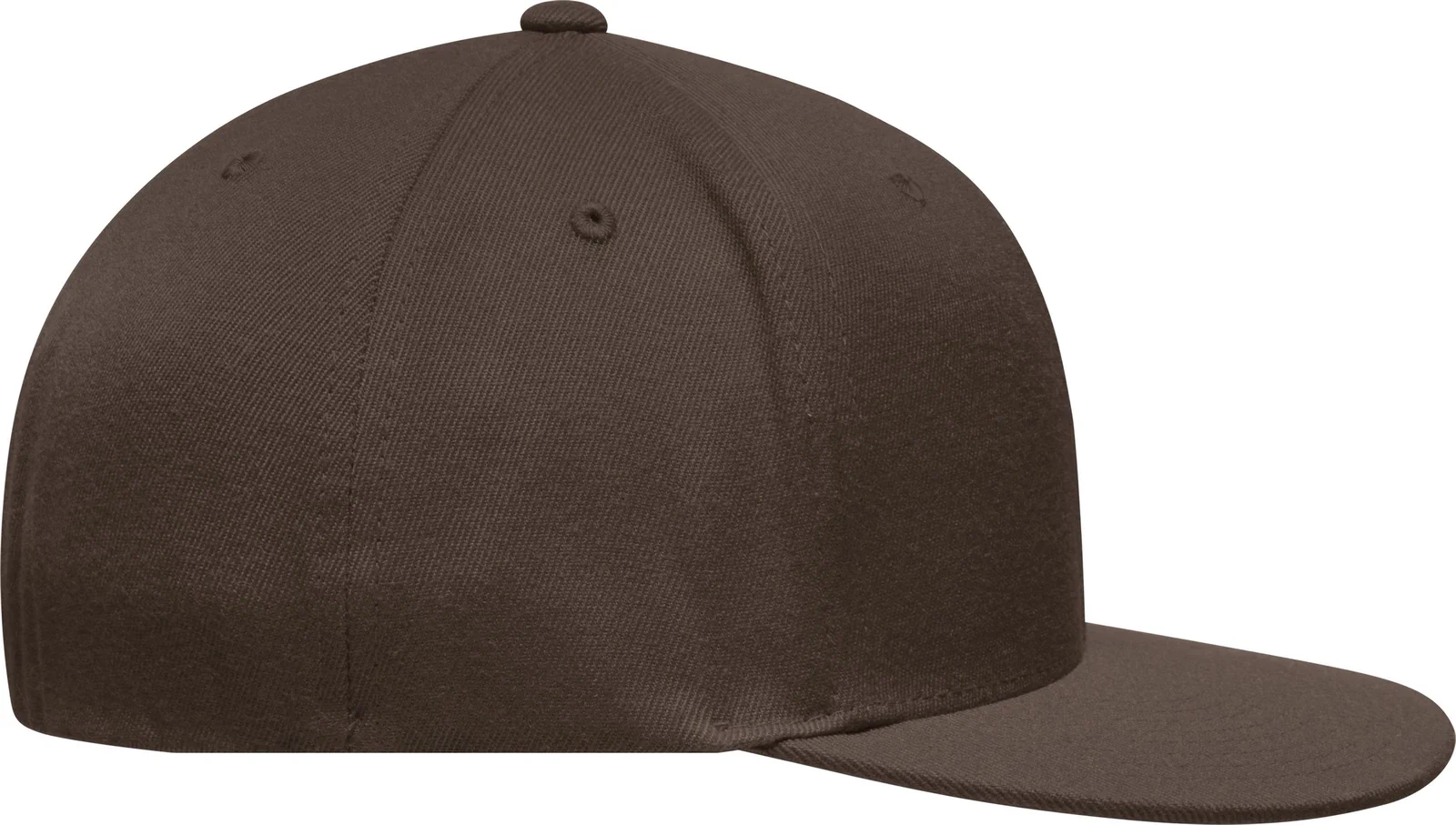 daiber-mb6184-flexfit-flat-peak-cap-darkbrown-right-6 daiber 6-Panel Flexfit® Flat Peak Cap