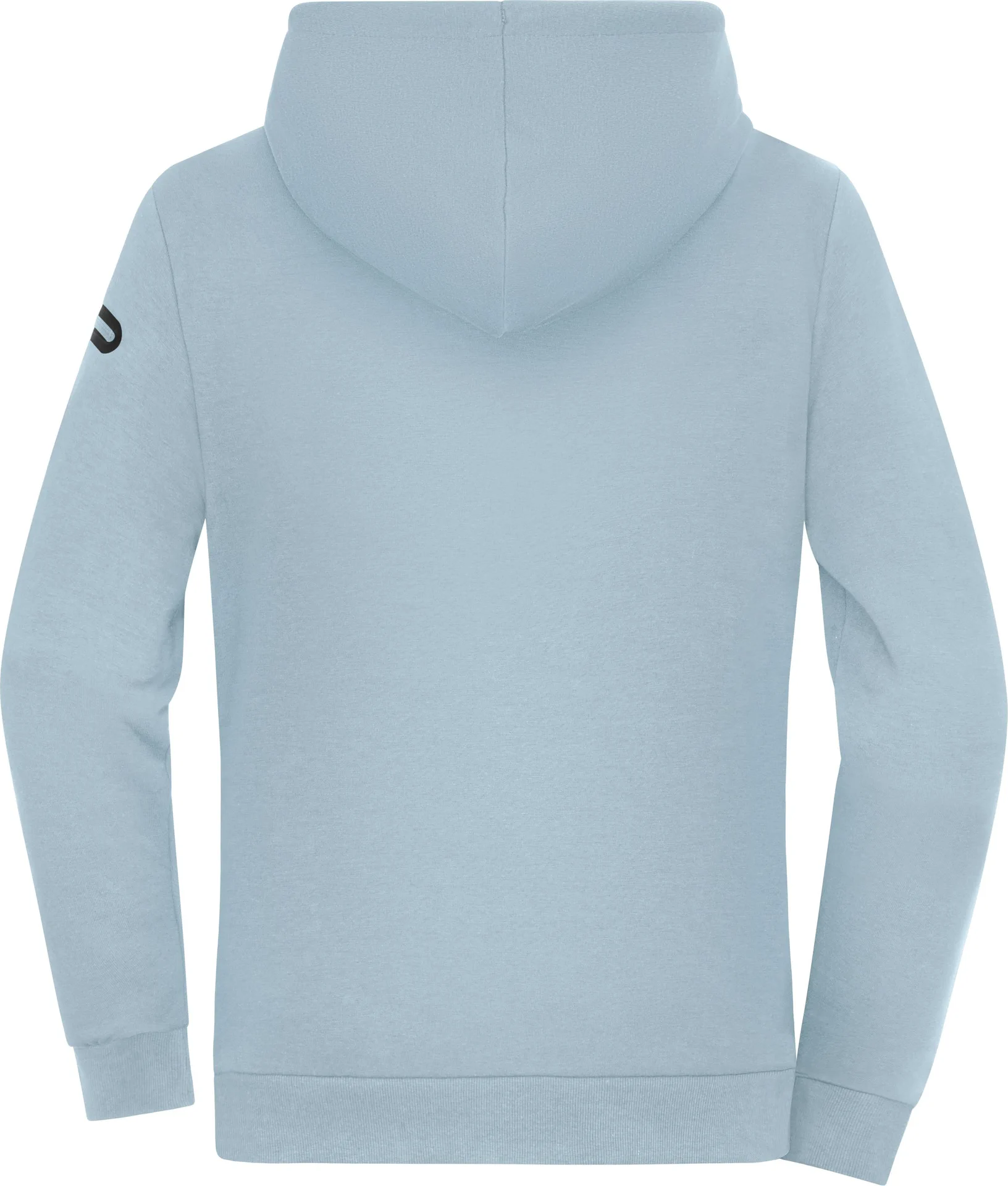 JN8045-ladies-hoody-interlock-milkyblue-back-5 James & Nicholson Ladies Hoody Interlock