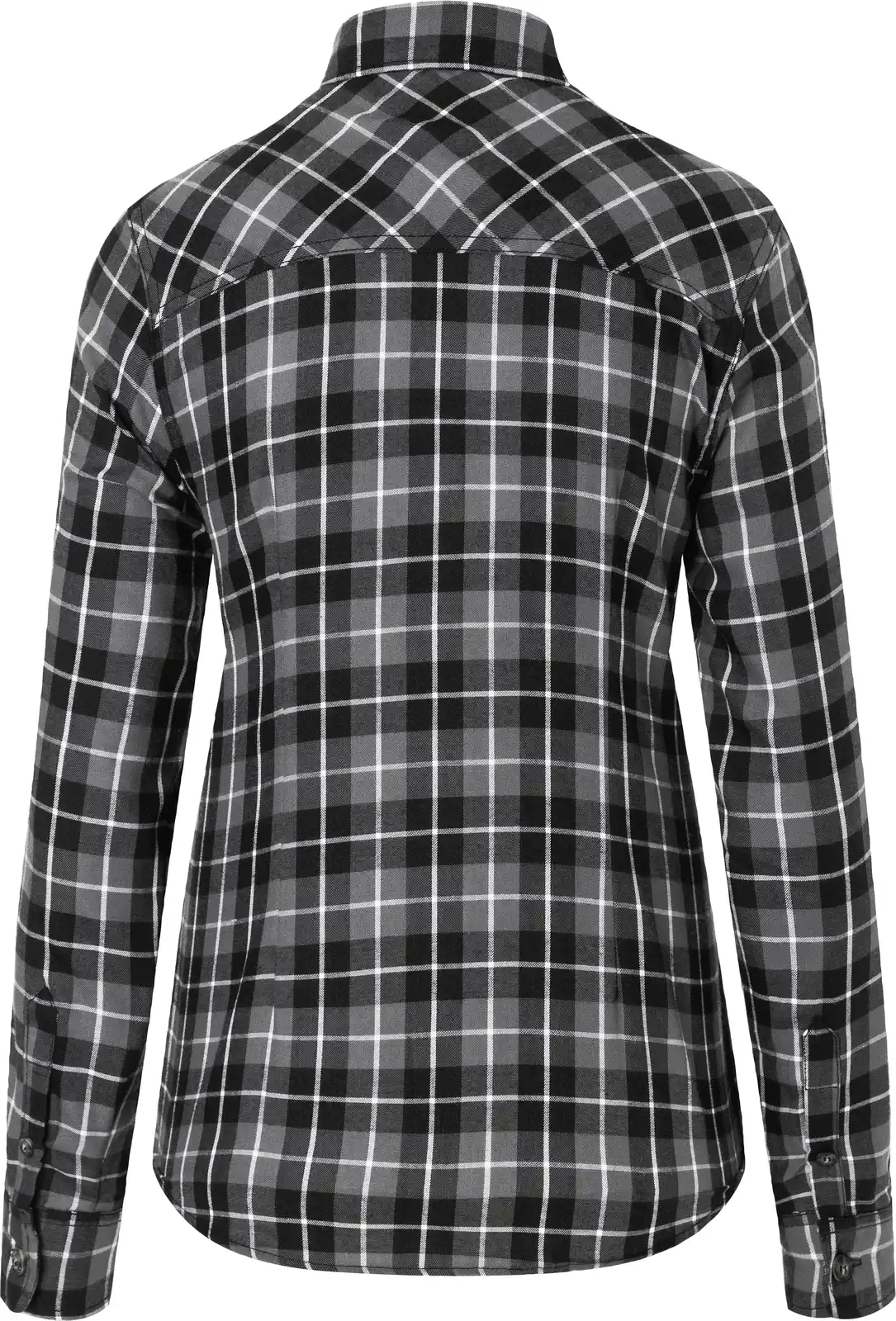 karlowsky-bf7bf8bf9-damen-karohemd-urban-black-back-5 KARLOWSKY Damen Karohemd Urban