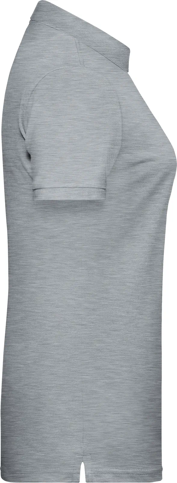 JN8009-ladies-basic-poloshirt-greyheather-right-6 James & Nicholson Ladies Basic Polo