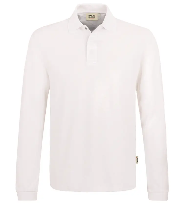HAKRO Longsleeve-Poloshirt 821 HACCP Mikralinar®