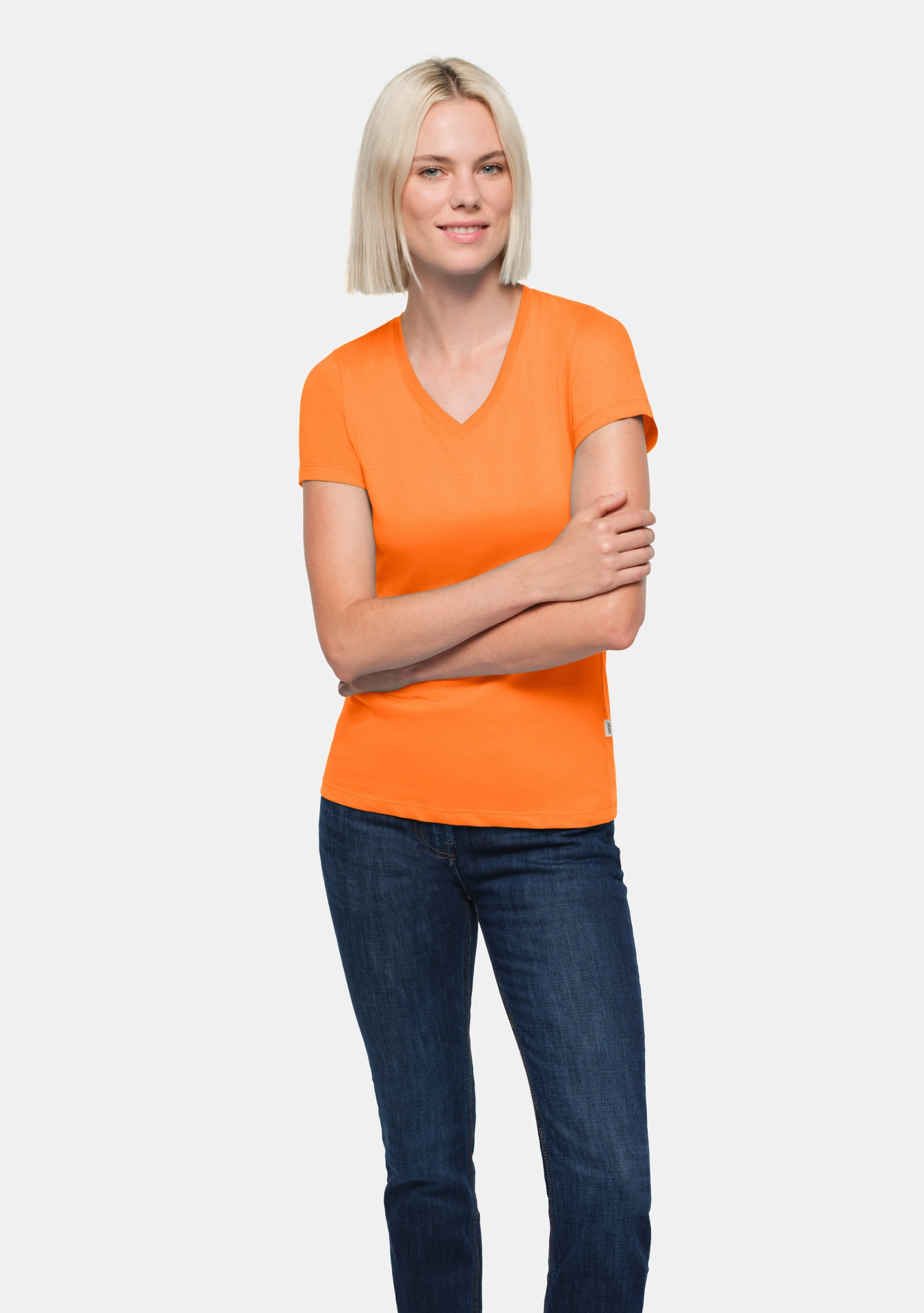HAKRO Women-V-Shirt 126 Classic