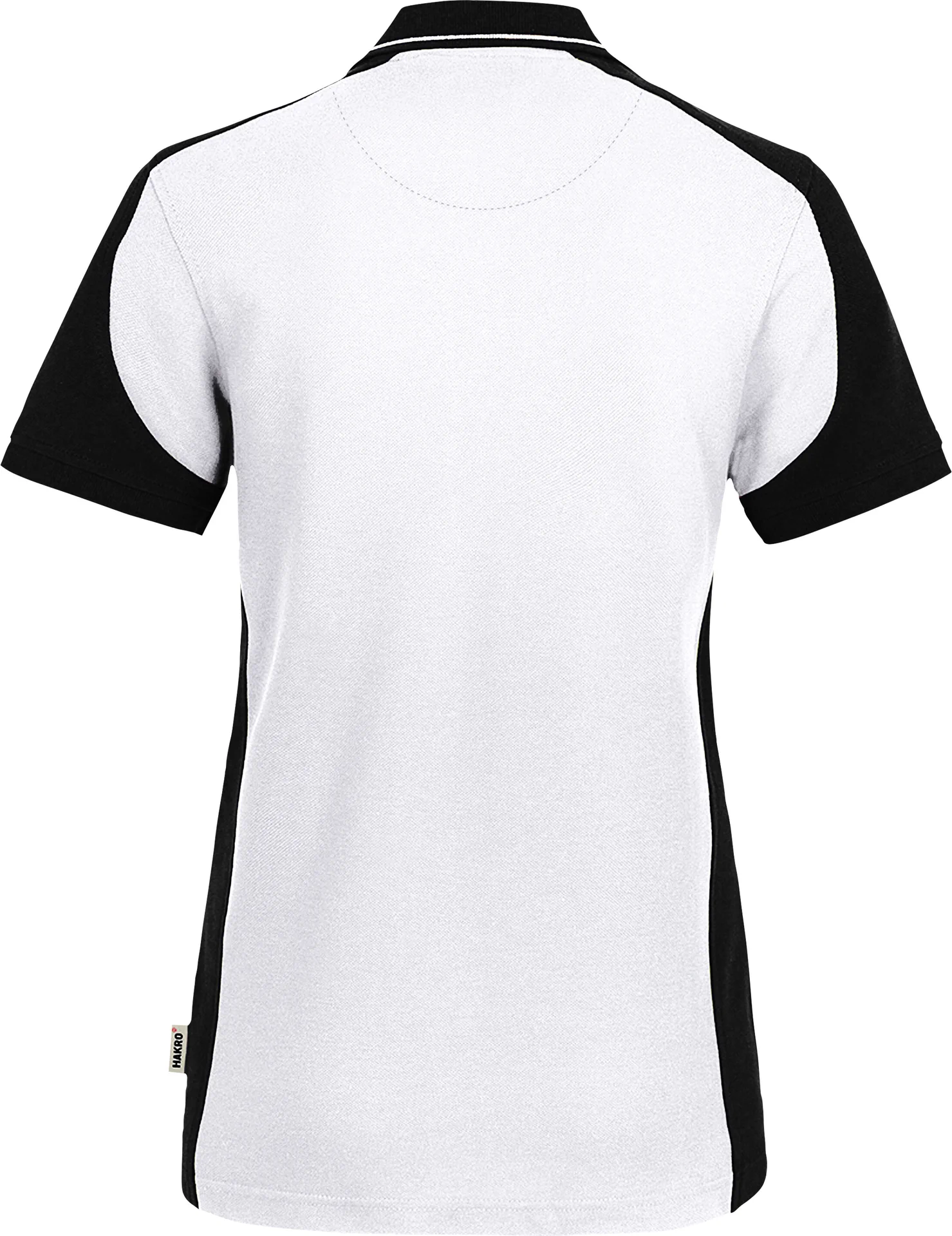 hakro-339-damen-poloshirt-contrast-mikralinar-eco-weiss-schwarz-3 HAKRO Damen Poloshirt 339 Contrast MIKRALINAR® ECO