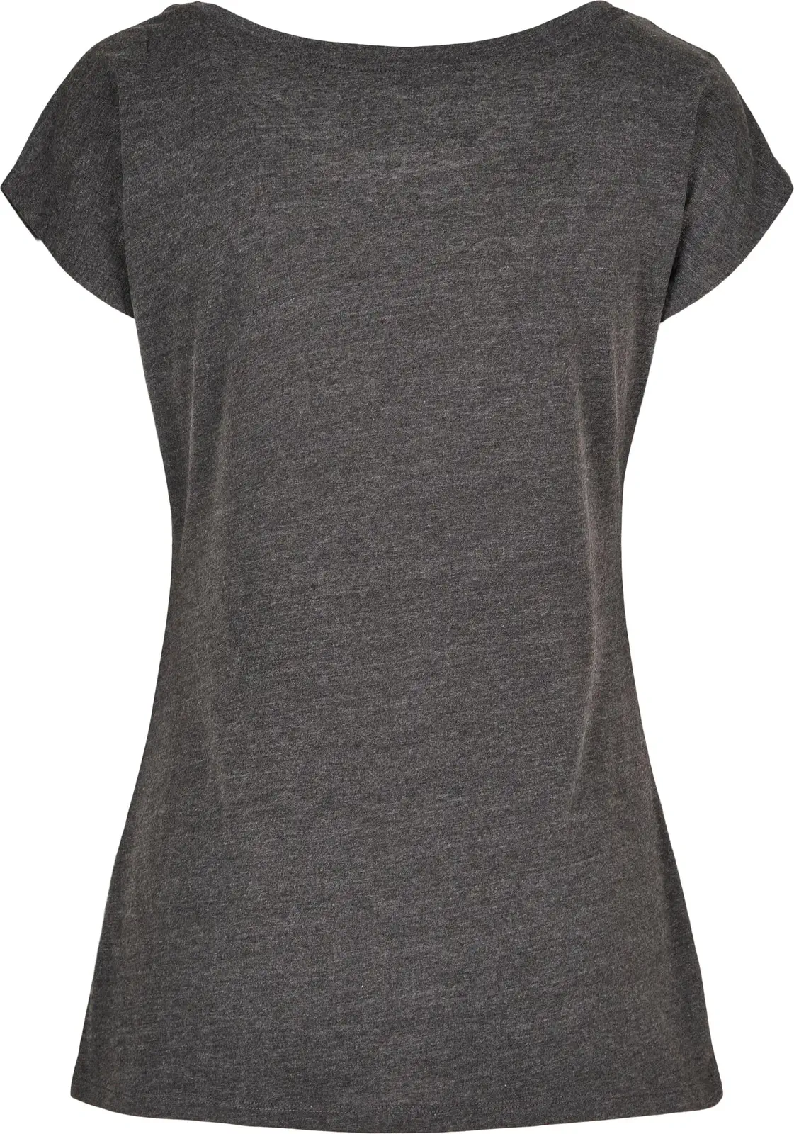 BYB-BB013-ladies-wide-neck-t-shirt-charcoal-back-7 Build Your Brand Ladies Wide Neck Tee