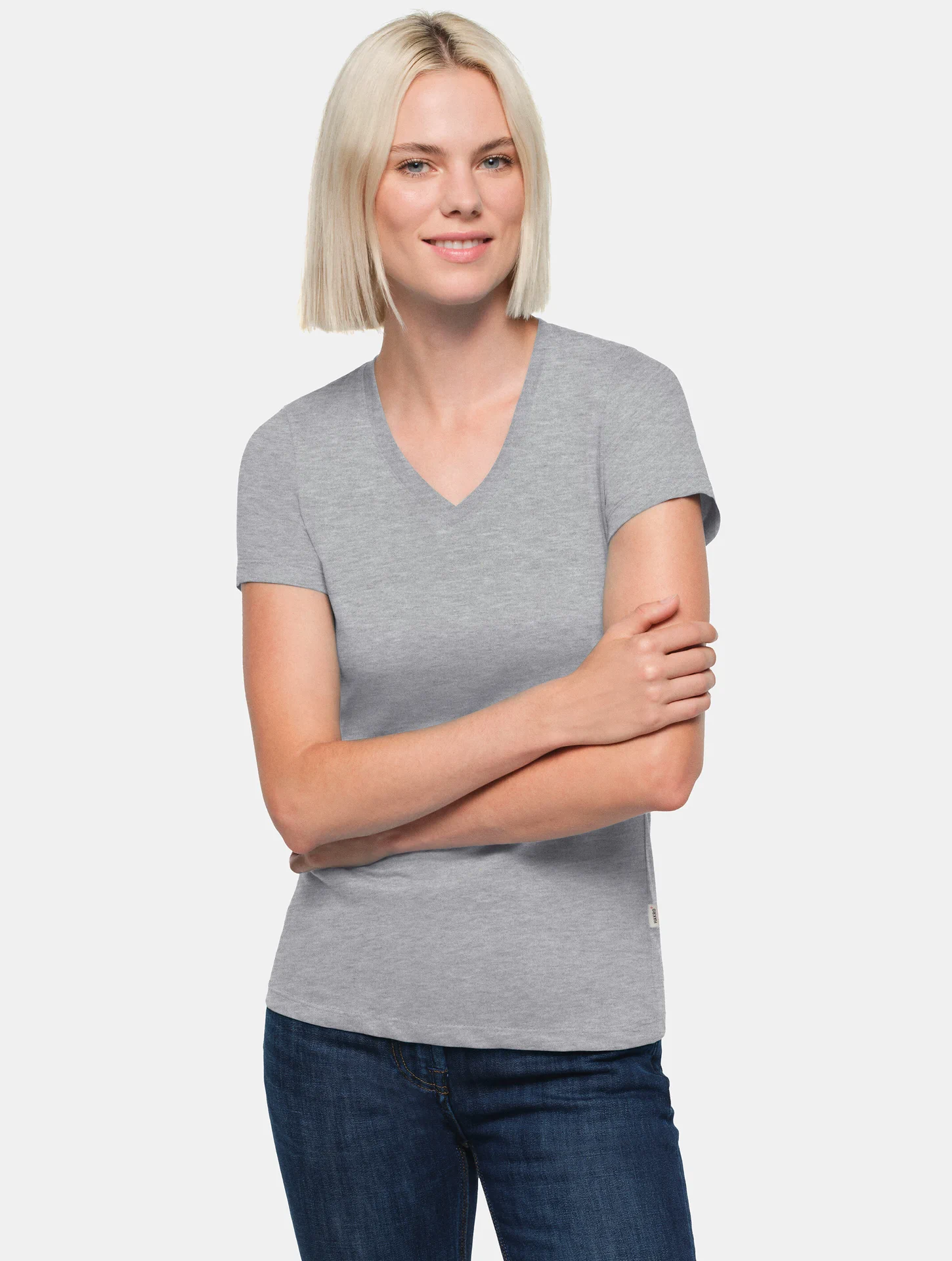 HAKRO Women-V-Shirt 126 Classic