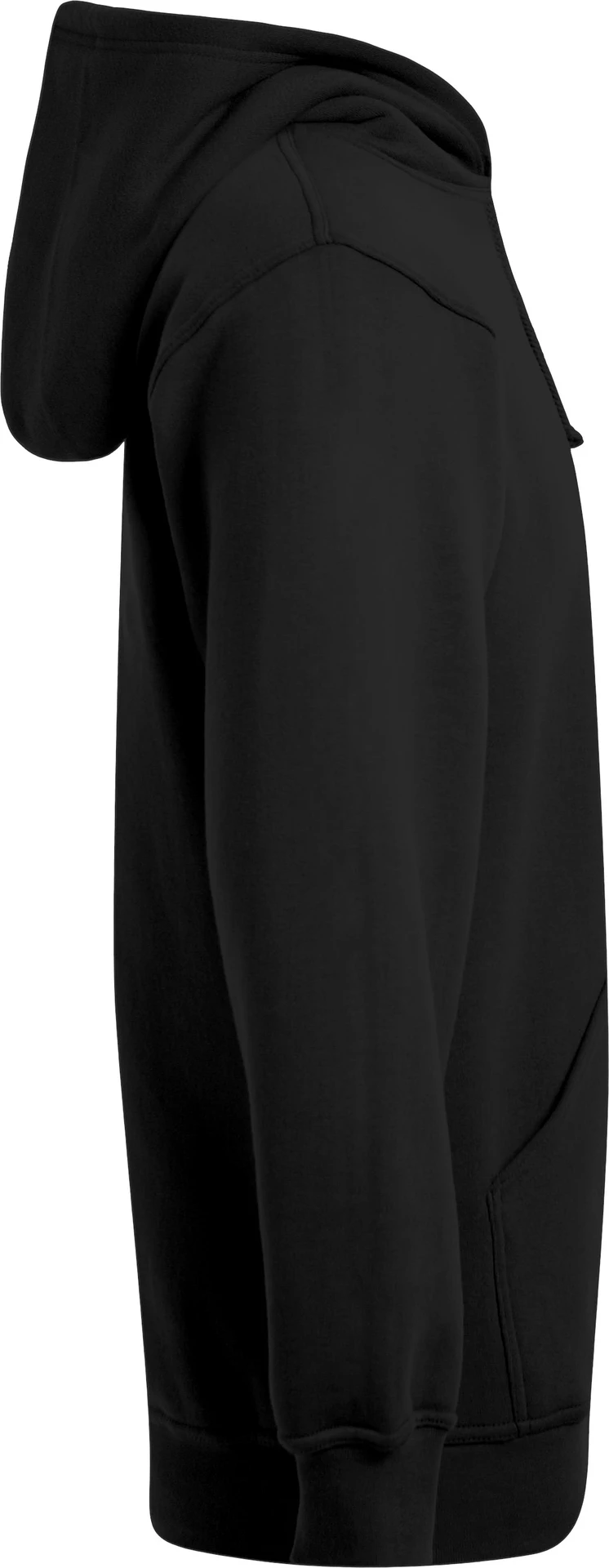 promodoro-2190-mens-hoody-heavy-black-side-5 Promodoro Men's Hoody 80/20 Heavy