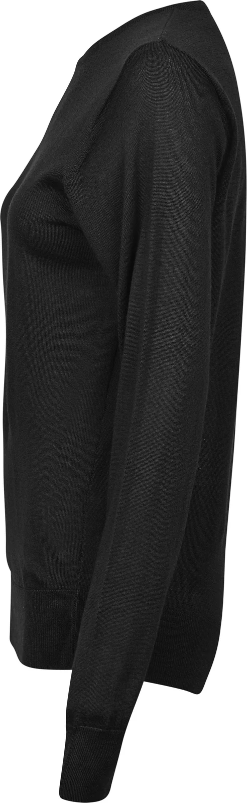 tee-jays-6006-womens-crew-neck-sweater-black-left-2 Tee Jays Women´s Crew Neck Sweater