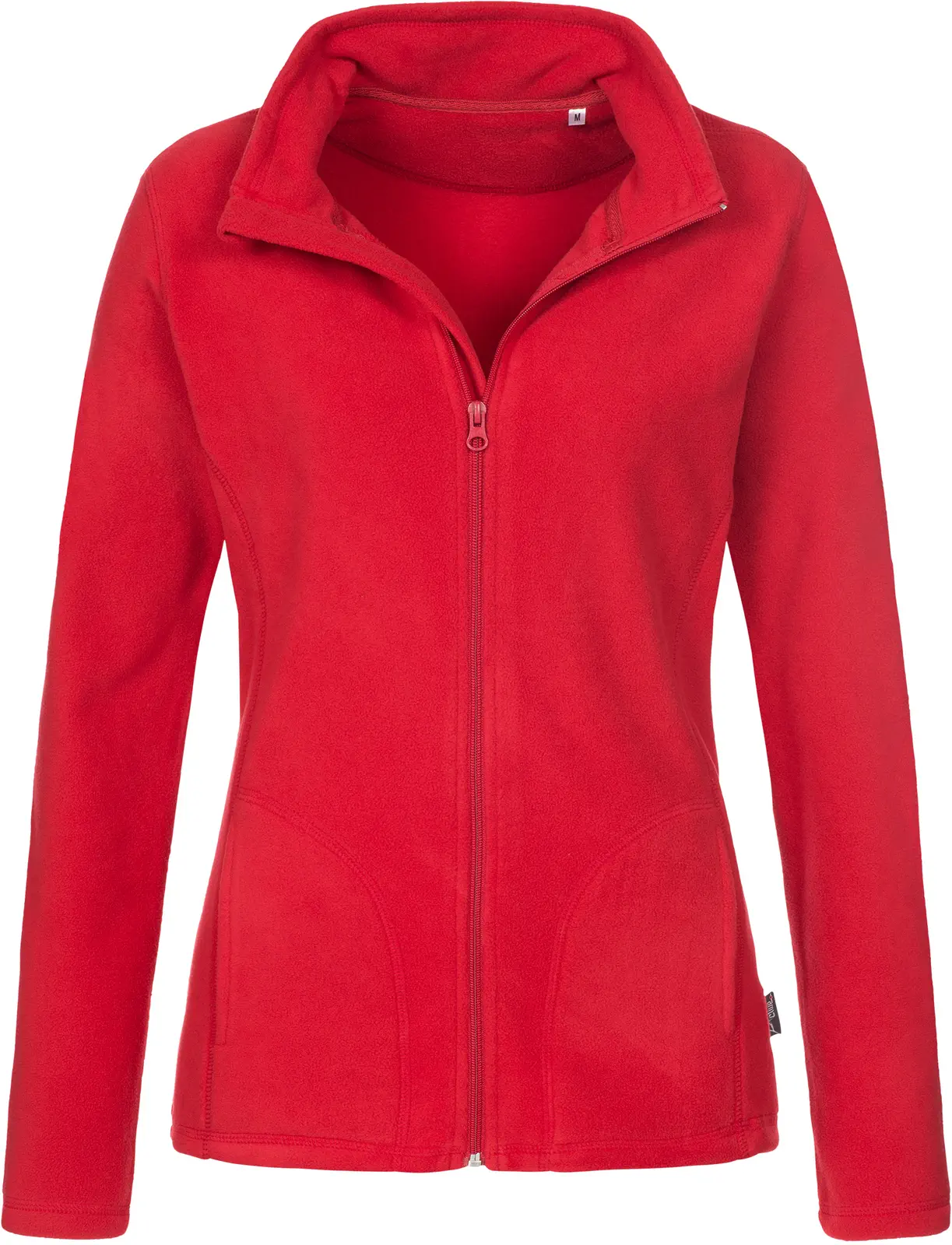 stedman-st5100-fleece-jacket-women-scarletred-front-4 Stedman Active Fleece Jacket for women