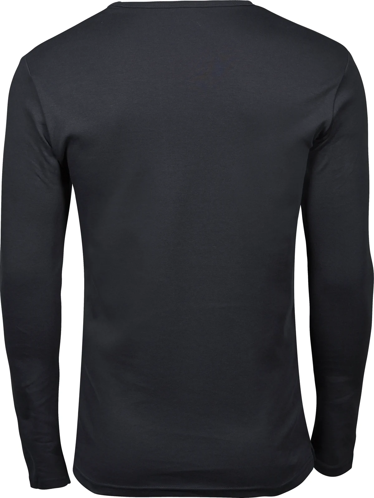 tee-jays-530-mens-long-sleeve-interlock-t-shirt-darkgrey-back-3 Tee Jays Men´s Long Sleeve Interlock Tee