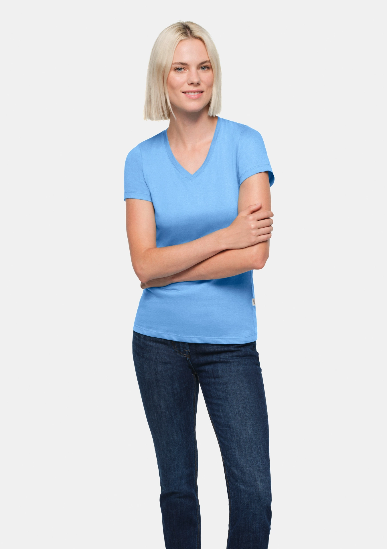 HAKRO Women-V-Shirt 126 Classic HAKRO Women-V-Shirt 126 Classic