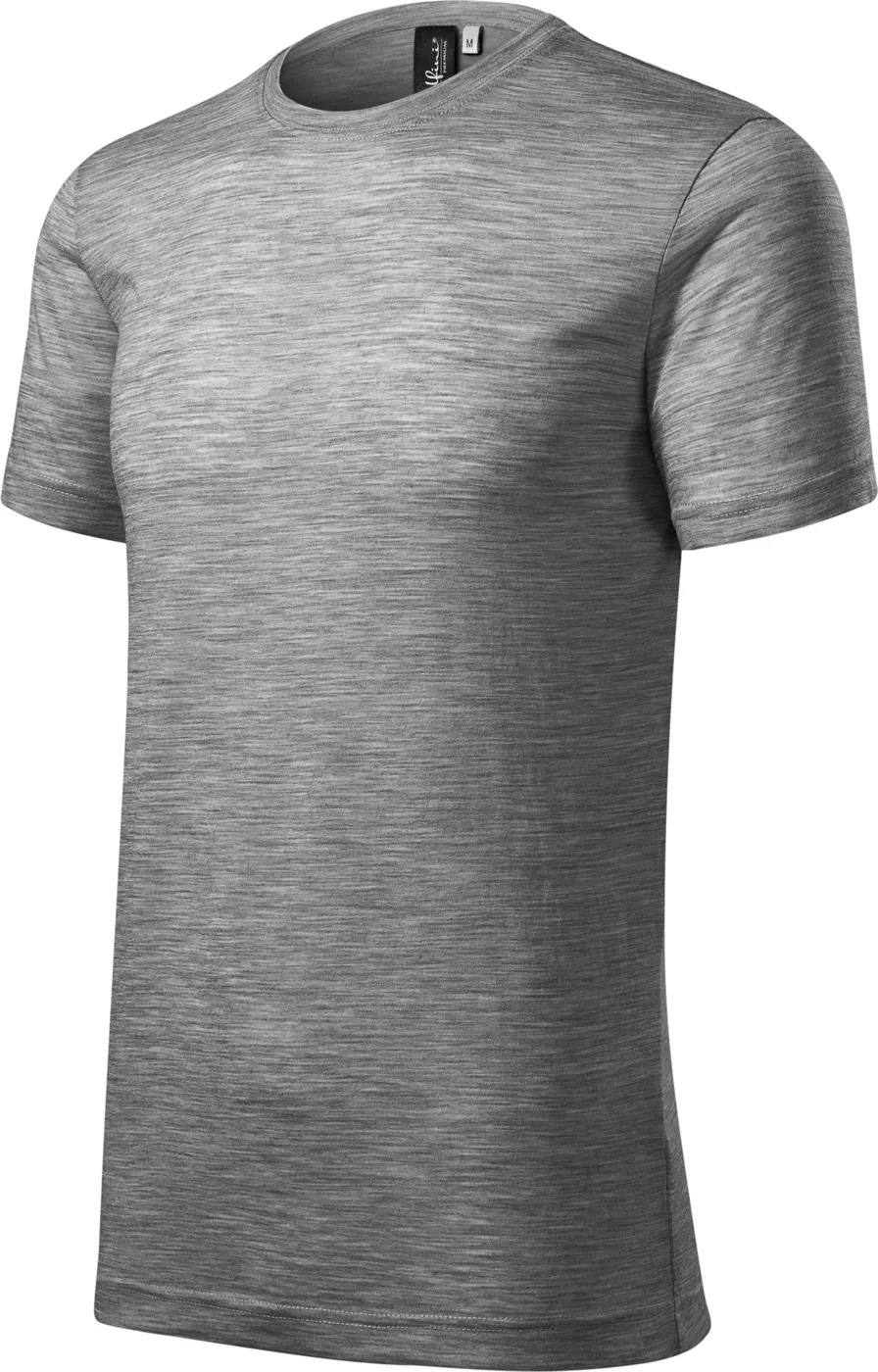 malfini-157-t-shirt-merino-rise-dunkelgraumeliert-left-3 MALFINI T-Shirt Merino Rise 157