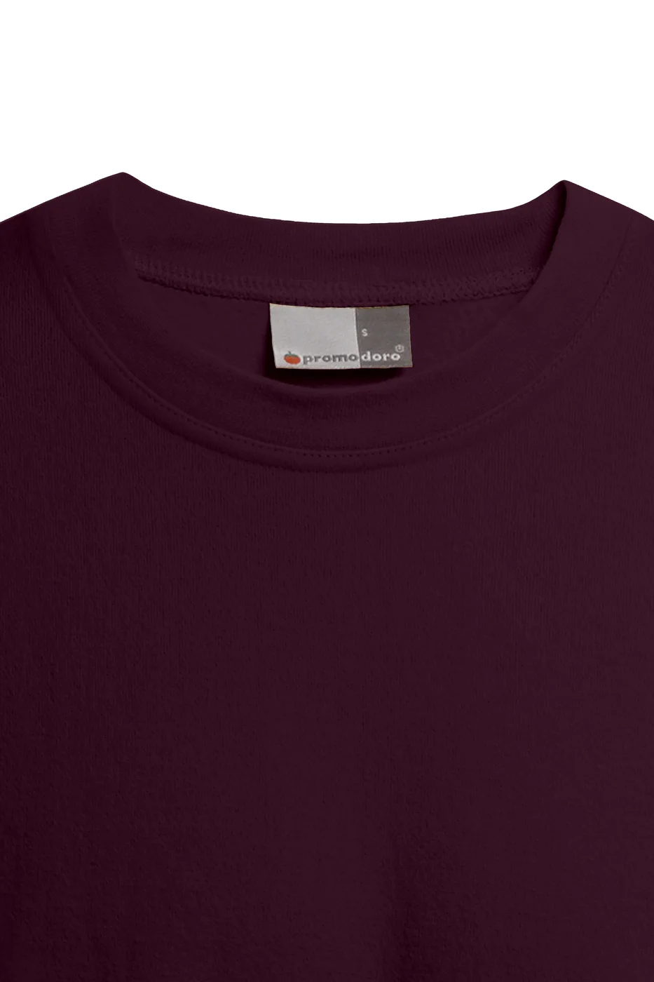 promodoro-2199-mens-new-sweater-burgundy-detail-7 Promodoro Men's Sweater 80/20