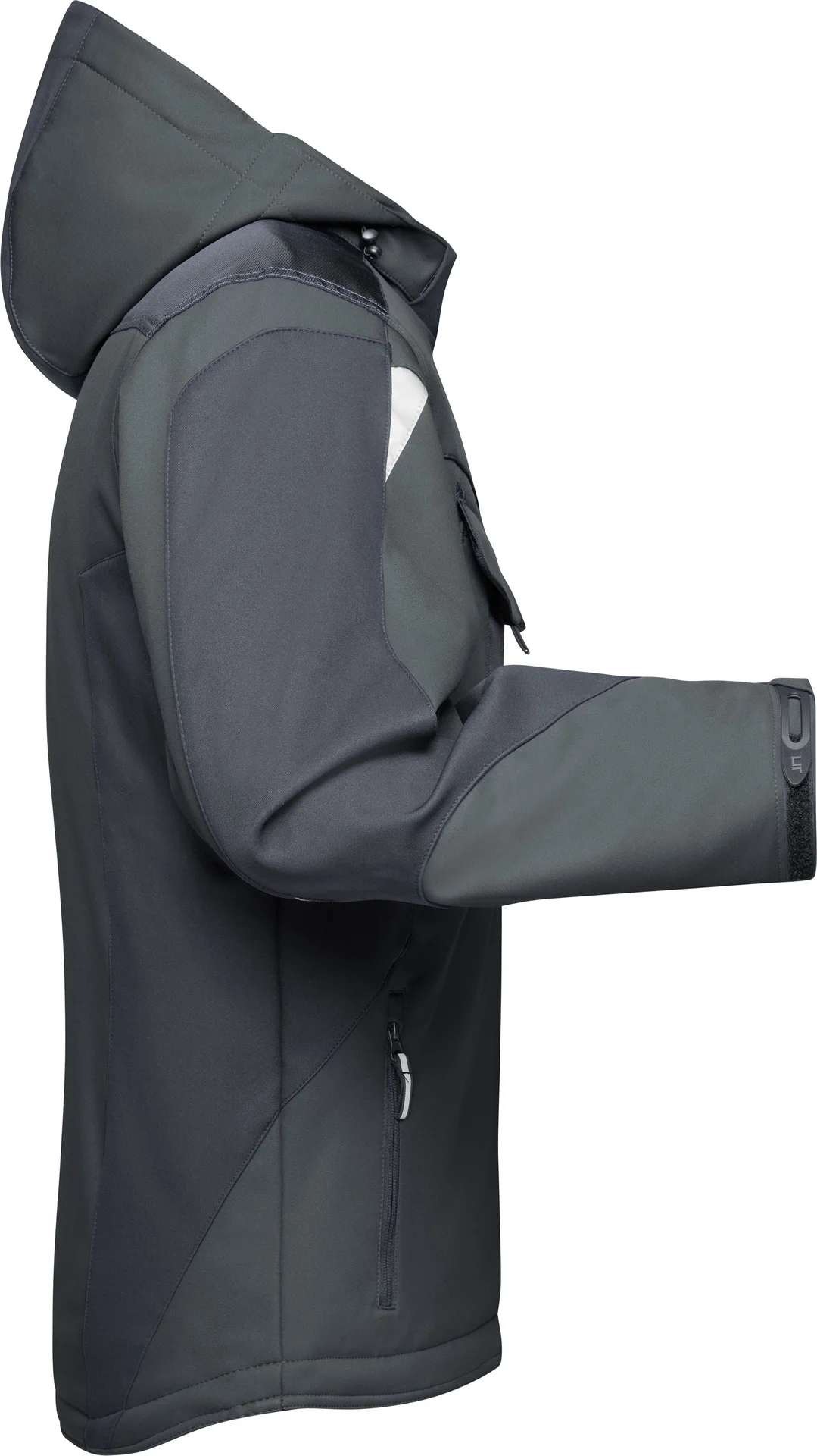 jn824-craftsmen-softshell-jacket-black-black-right-6 James & Nicholson Craftsmen Softshell Jacket -Strong-