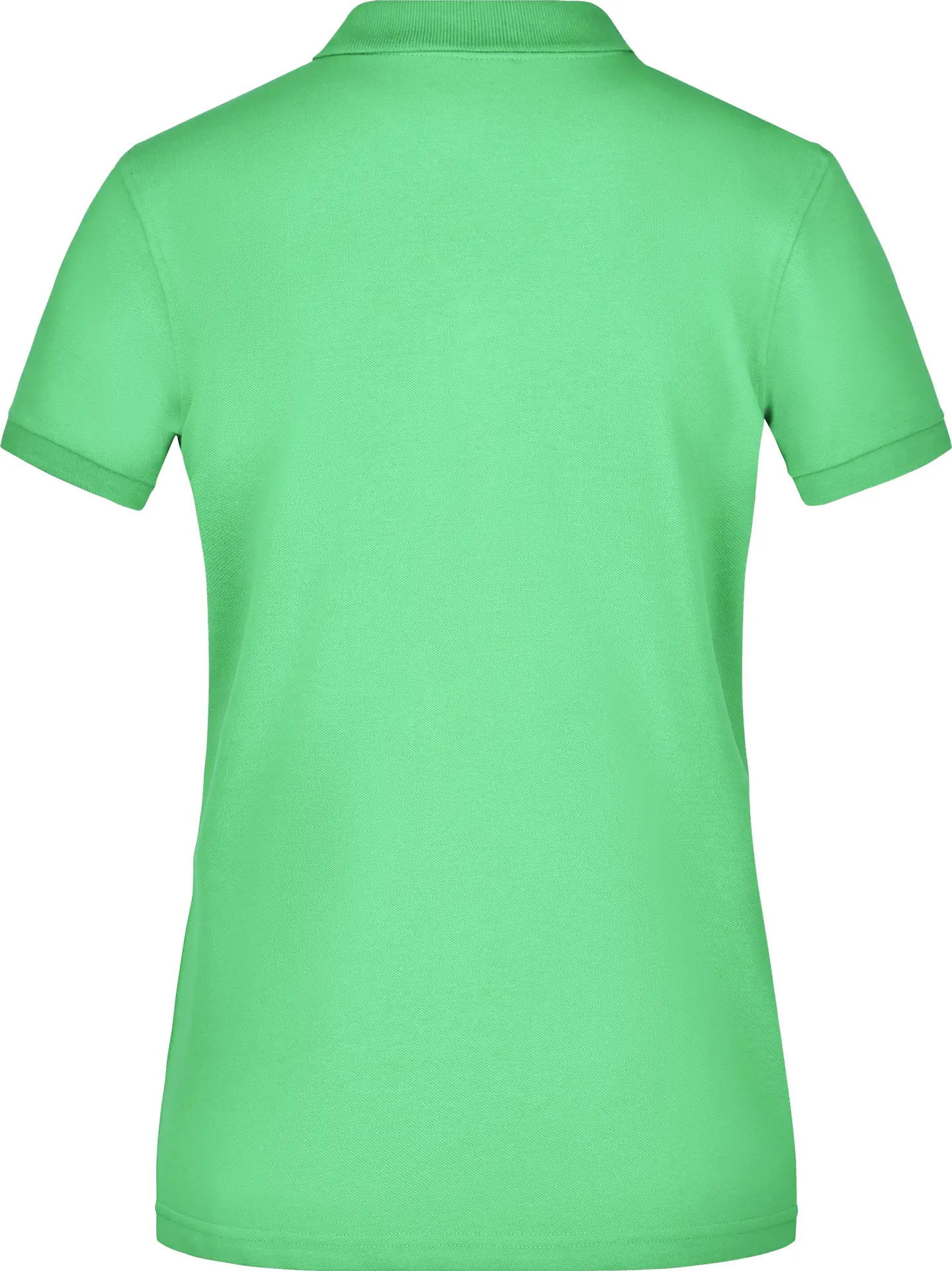 jn709-ladies-elastic-poloshirt-pique-limegreen-back-5 James & Nicholson Ladies Elastic Polo Piqué