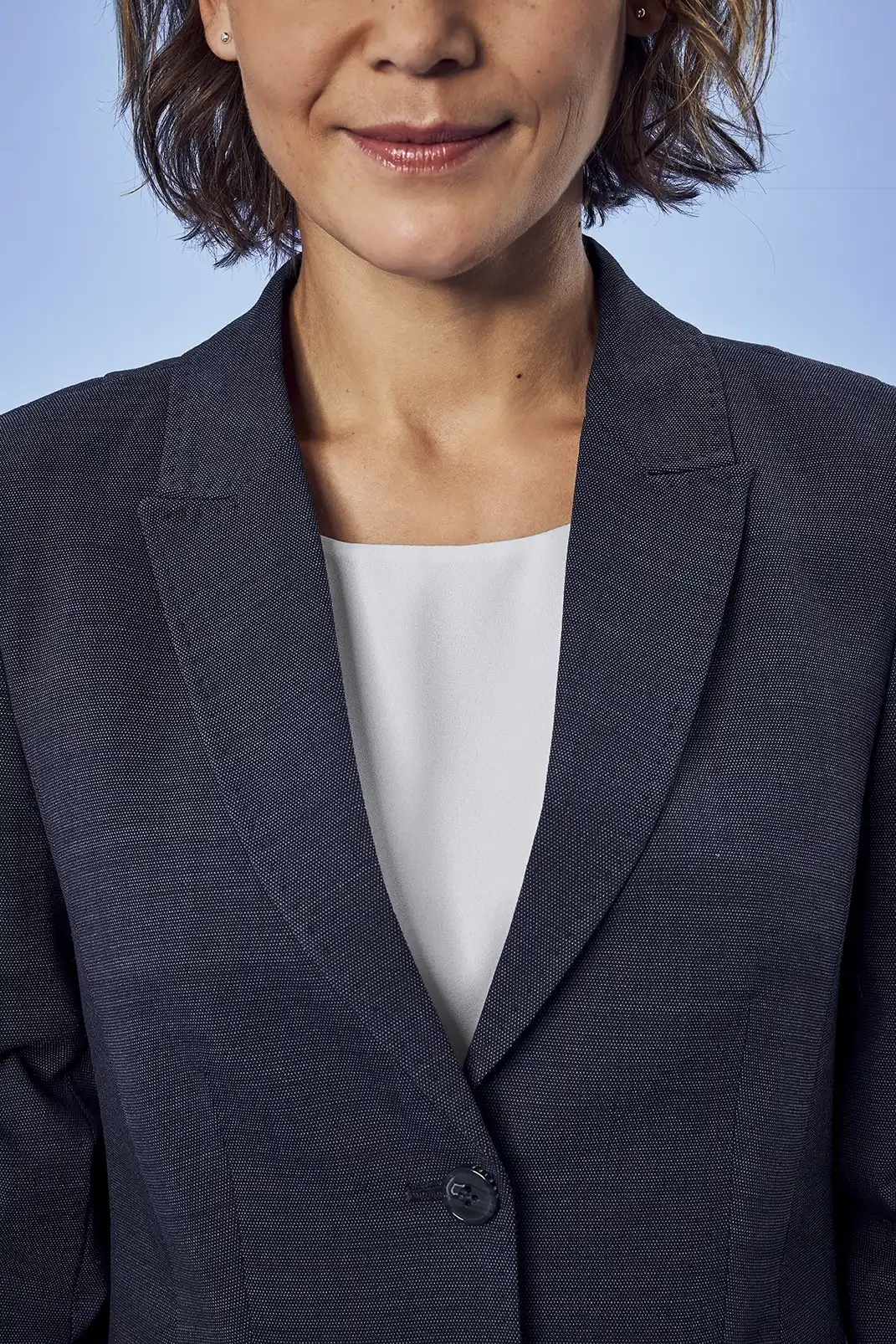 greiff-1424-damen-blazer-rf-375_2810_pinpoint-marine-details-4 GREIFF Damen Blazer MODERN 37.5 Regular Fit