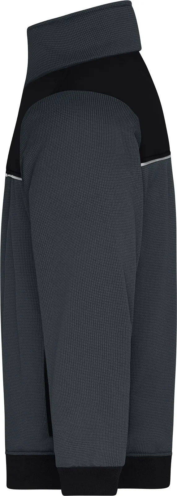 jn1868-hybrid-workwear-jacket-carbon-black-left-4 James & Nicholson Hybrid Workwear Jacket