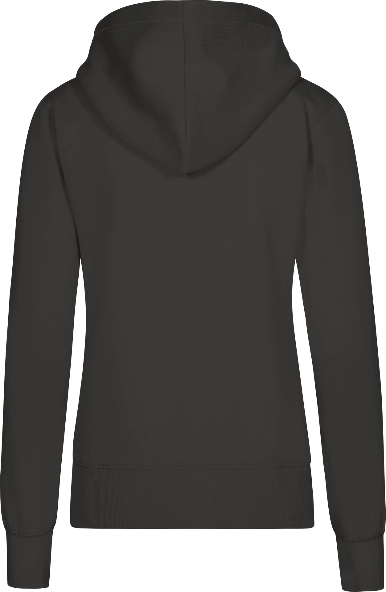 promodoro-1781-womens-hoody-sweater-charcoal-back-6 Promodoro XO Hoody Sweater Women