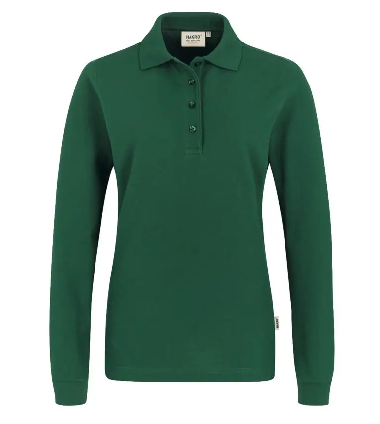 HAKRO Women-Longsleeve-Poloshirt 215 Mikralinar®