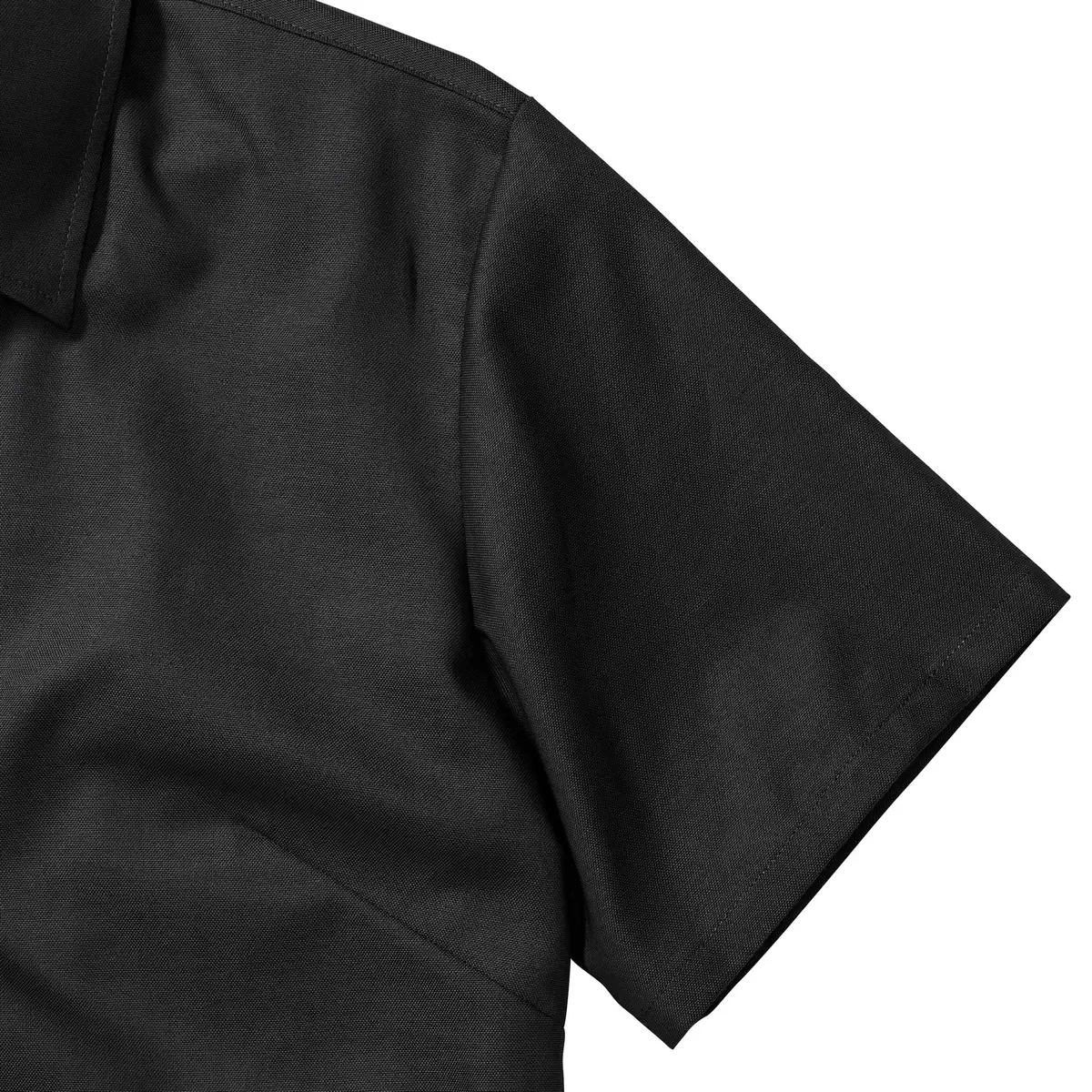 russell-r933f-ladies-short-sleeve-easy-care-oxford-shirt-black-detail-7 Russell Ladies Short Sleeve Easy Care Oxford Shirt