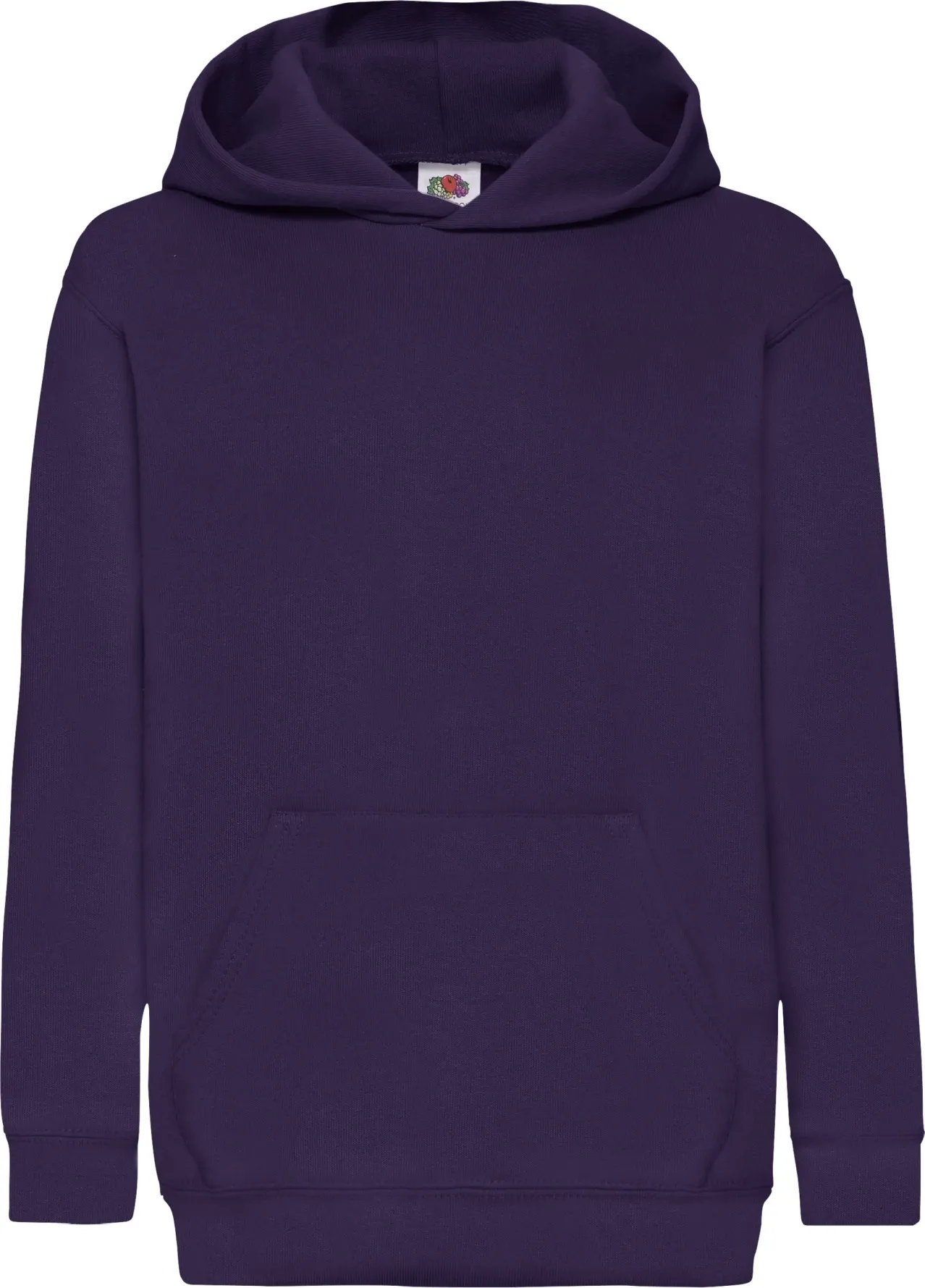 fruit-of-the-loom-62-043-0-kids-classic-hooded-sweatshirt-purple-4 F.O.L. Kids Classic Hooded Sweat
