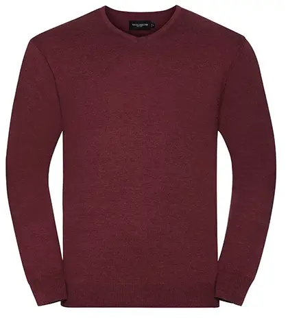 Russell Men's V-Neck Knitted Pullover Russell Men's V-Neck Knitted Pullover