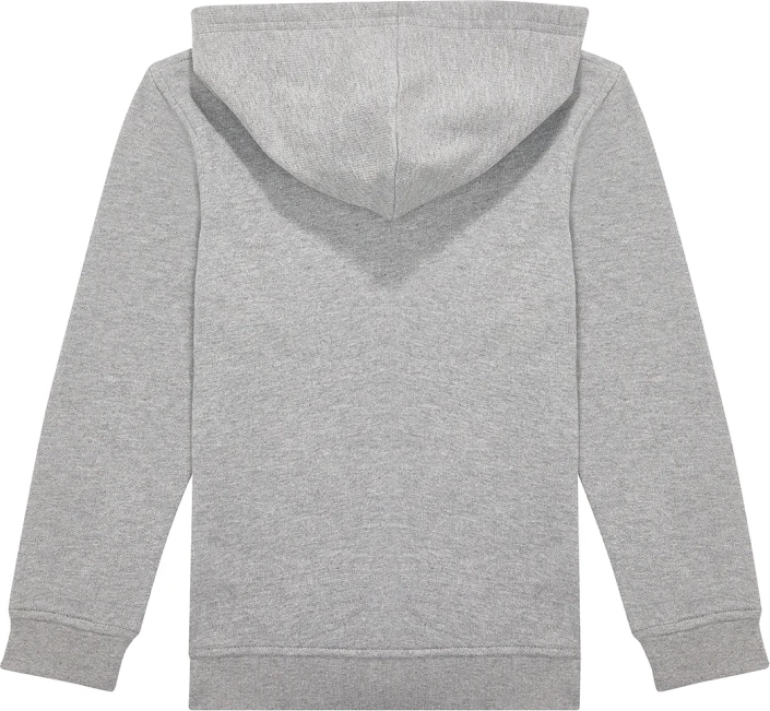 bc-wk003-id.334-zip-hoodie-kids-sport-grey-back-5 B&C Kids ID.334 Zip Hood