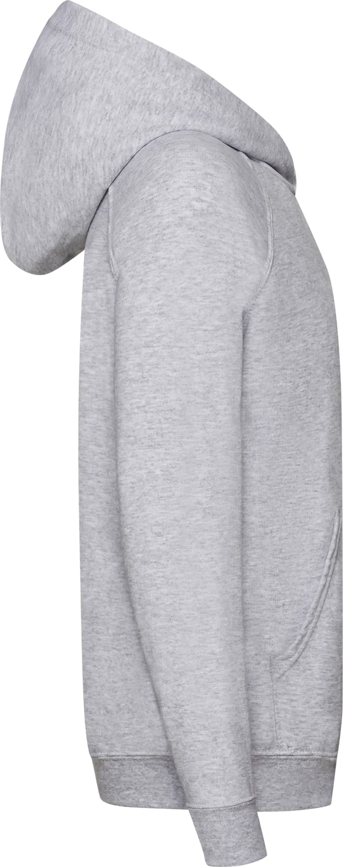 fruit-of-the-loom-62-009-0-kids-lightweight-hooded-sweatshirt-heathergrey-5 F.O.L. Kids Lightweight Hooded Sweat