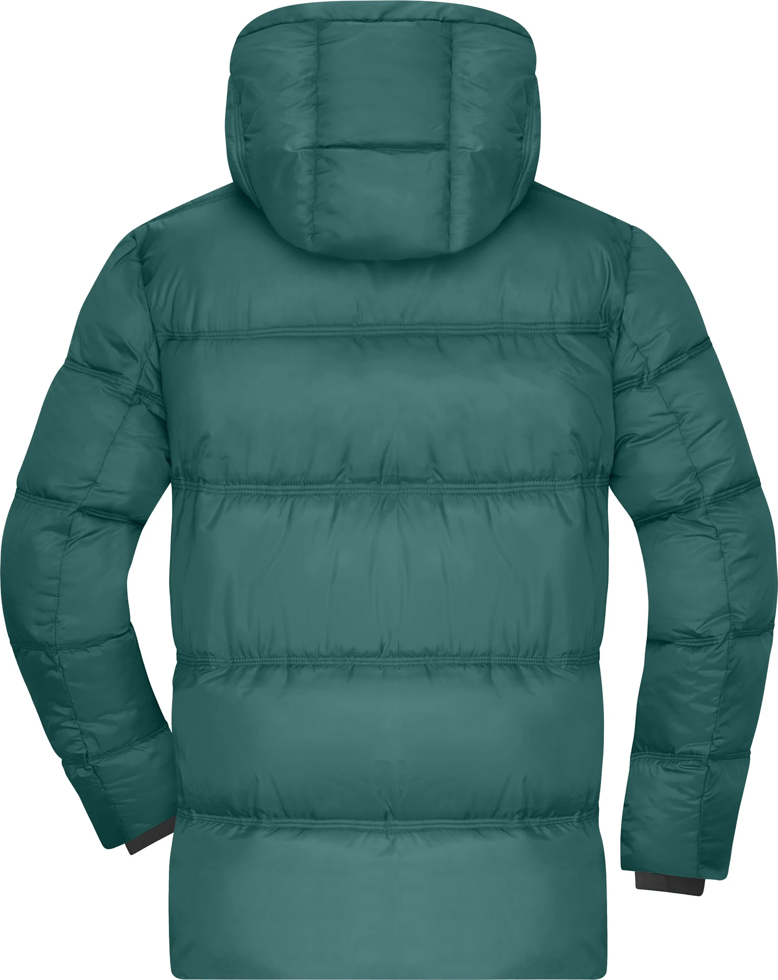 jn1370-mens-winter-jacket-smokygreen-back-5 James & Nicholson Men´s Winter Jacket