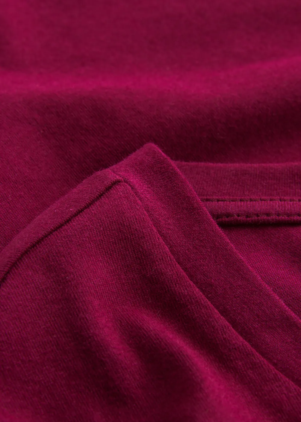 promodoro-1545-womens-deep-scoop-t-shirt-berry-detail-7 Promodoro X.O Women´s Deep Scoop T-Shirt