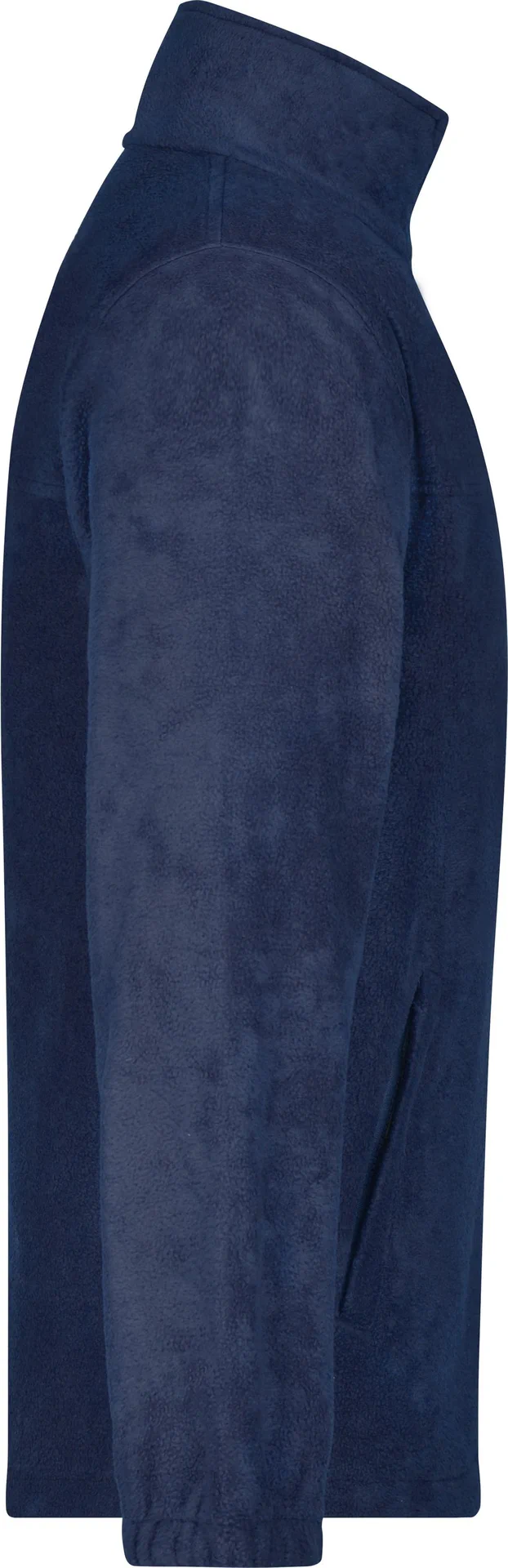 jn044-full-zip-fleece-navy-right-6 James & Nicholson Full-Zip Fleece