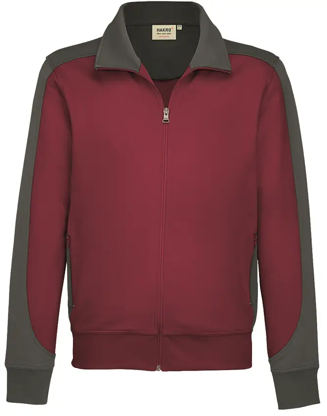 HAKRO Sweatjacke 477 Contrast Mikralinar® HAKRO Sweatjacke 477 Contrast Mikralinar®