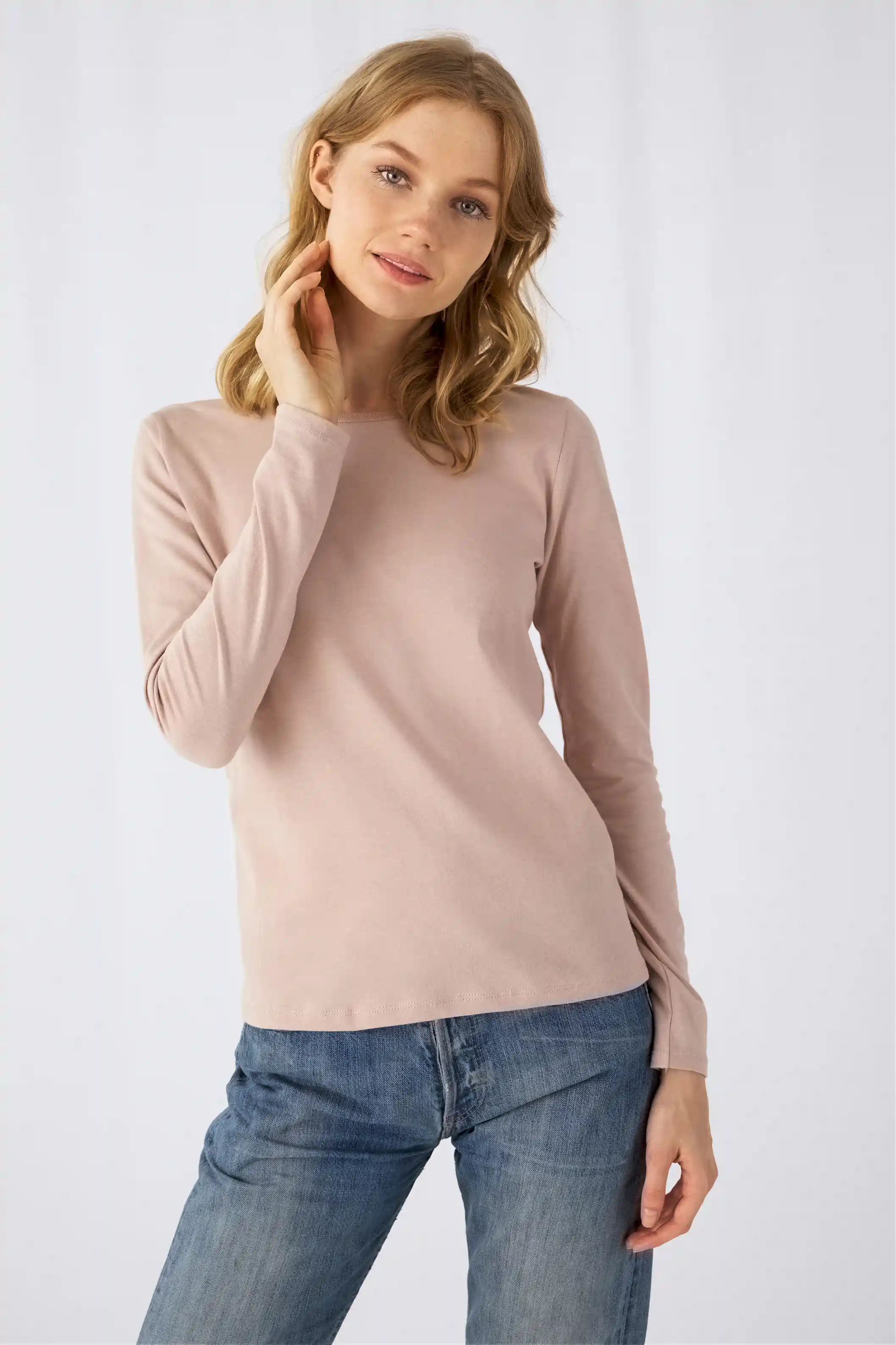 B&C T-Shirt #E150 Long Sleeve Women