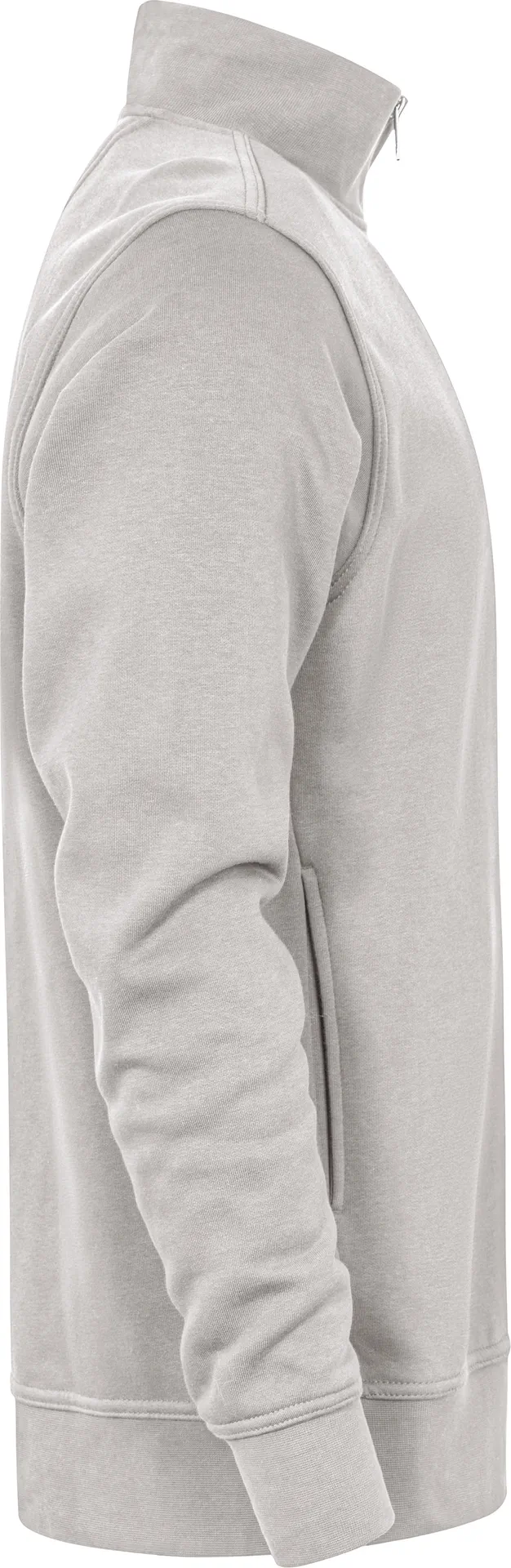 promodoro-5052-unisex-troyer-side-pocket-newlightgrey-side-5 Promodoro Unisex Troyer Side Pocket